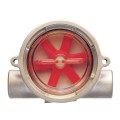 英國Gems 傳感器流量指示器液體; SS，1“NPT（F），8.0至60.0 GPM