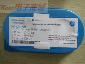 英國whatman 10539706硝酸纖維素膜，AE99系列20MMx100 IP