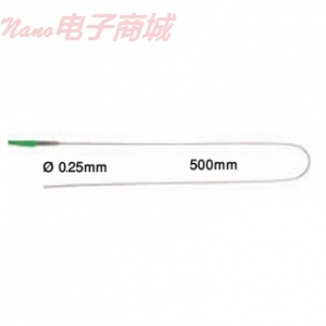 Testo德圖可彎曲，質(zhì)量輕，浸入式探頭，適合小體積介質(zhì)的測量和培養(yǎng)皿，或者表面測量（如用粘性膠帶固定）,K型熱電偶訂貨號(hào):0602 0493