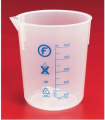 Fisherbrand FIS02-591-33 Griffin低型燒杯，聚丙烯，2000ml